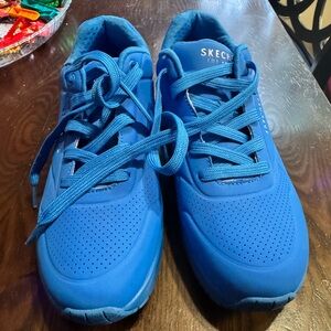 New Blue Women’s Sketchers Air-Cooled Memory Foam W/O Tags